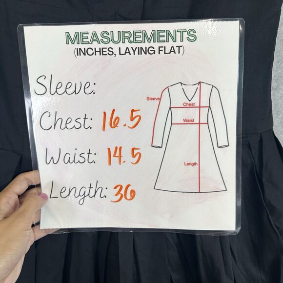 AllSaints Short Dress UK 8 Black Goth Steampunk Parachute Boxy Grunge Fairy US 4 - Picture 14 of 14